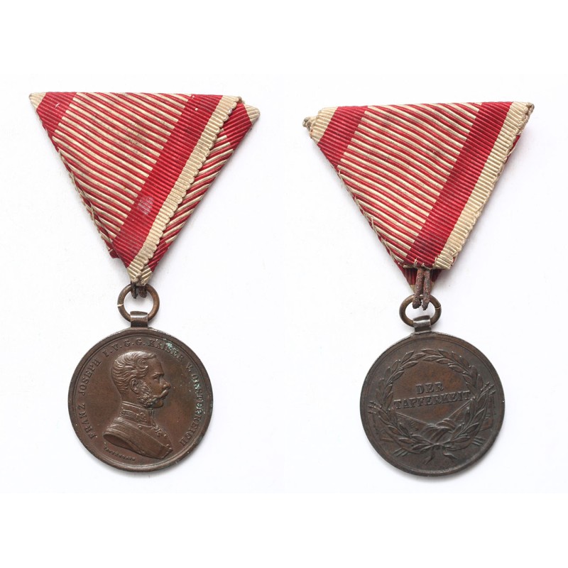 FJ bronz vitézségi érem